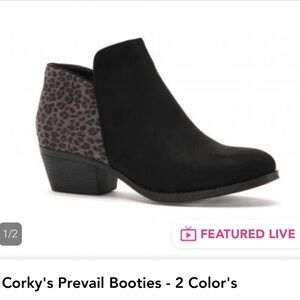 Brand new corky booties